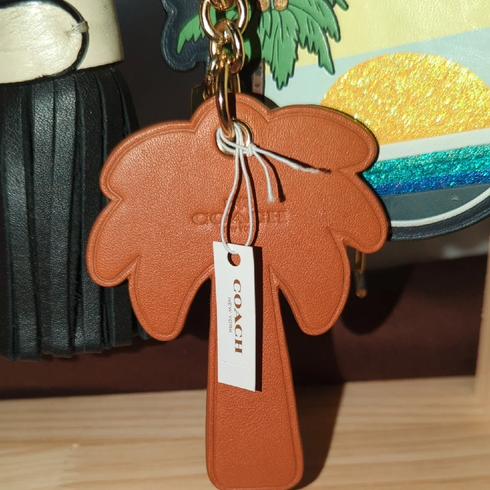 Reserved Coach Palm Tree Bag Charm - Picture 9 of 11
